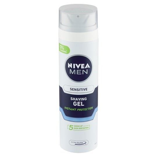 Nivea gel na holení Sensitiv 200ml | Kosmetické a dentální výrobky - Pánská kosmetika - Přípravky na holení